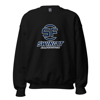 Classic | Sweatshirt | Swing It Fastpitch | Crest Logo