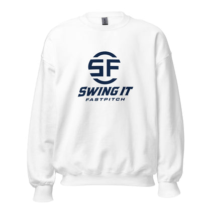 Classic | Sweatshirt | Swing It Fastpitch | Crest Logo