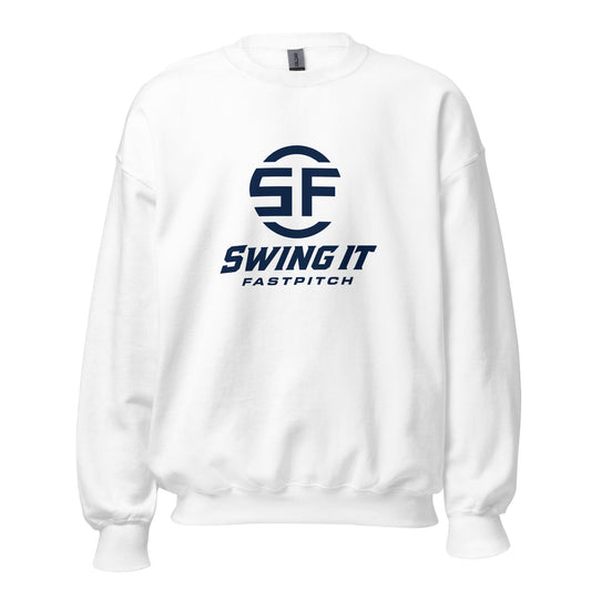 Classic | Sweatshirt | Swing It Fastpitch | Crest Logo