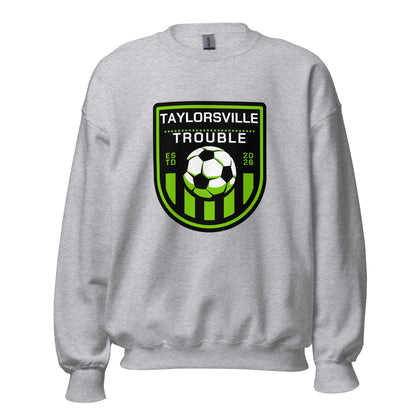 Classic | Sweatshirt | Taylorsville Trouble | Shield Logo