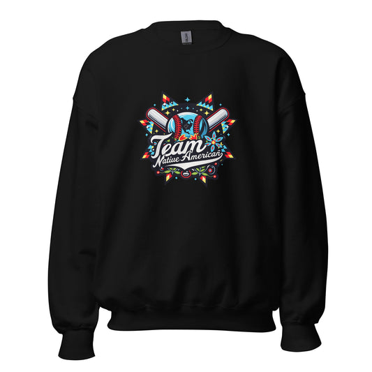 Classic | Sweatshirt | Team Native American | Tribal Emblem Logo