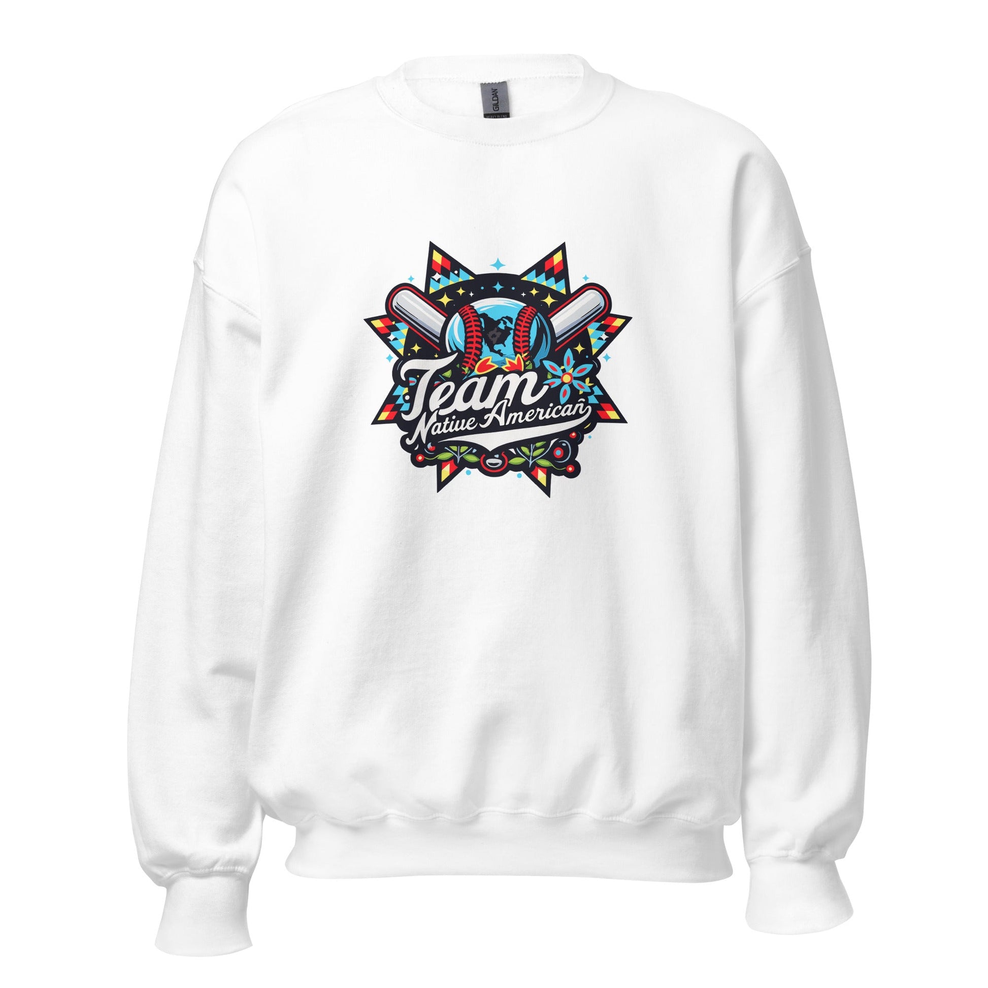 Classic | Sweatshirt | Team Native American | Tribal Emblem Logo