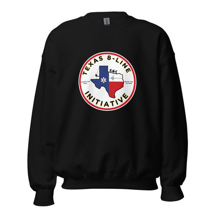 Classic | Sweatshirt | Texas 8 - Line Initiative | Badge Logo