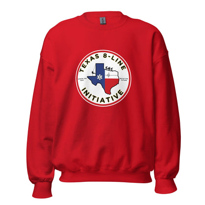 Classic | Sweatshirt | Texas 8 - Line Initiative | Badge Logo