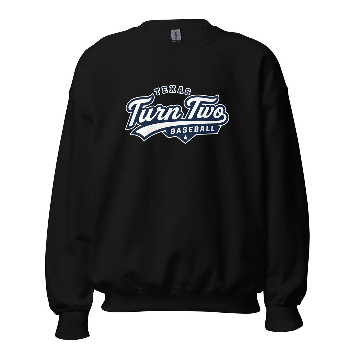 Classic | Sweatshirt | Texas Turn Two Baseball | Athletics Logo