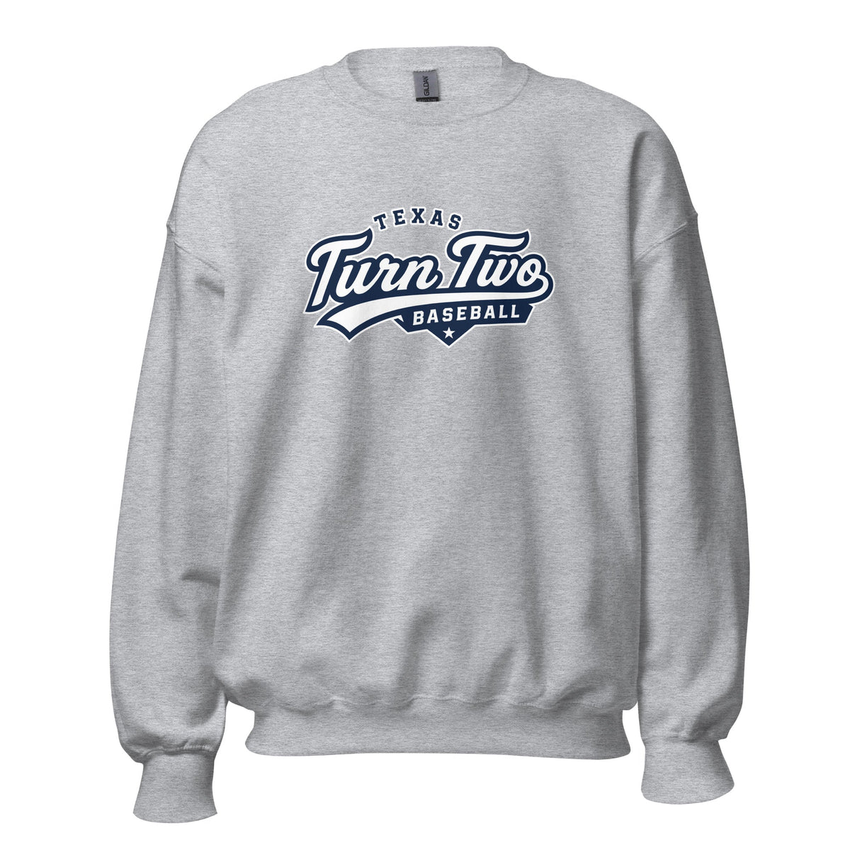 Classic | Sweatshirt | Texas Turn Two Baseball | Athletics Logo