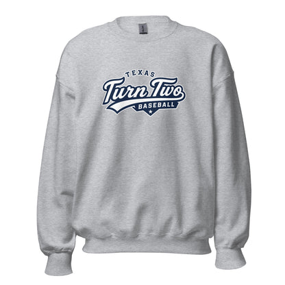 Classic | Sweatshirt | Texas Turn Two Baseball | Athletics Logo
