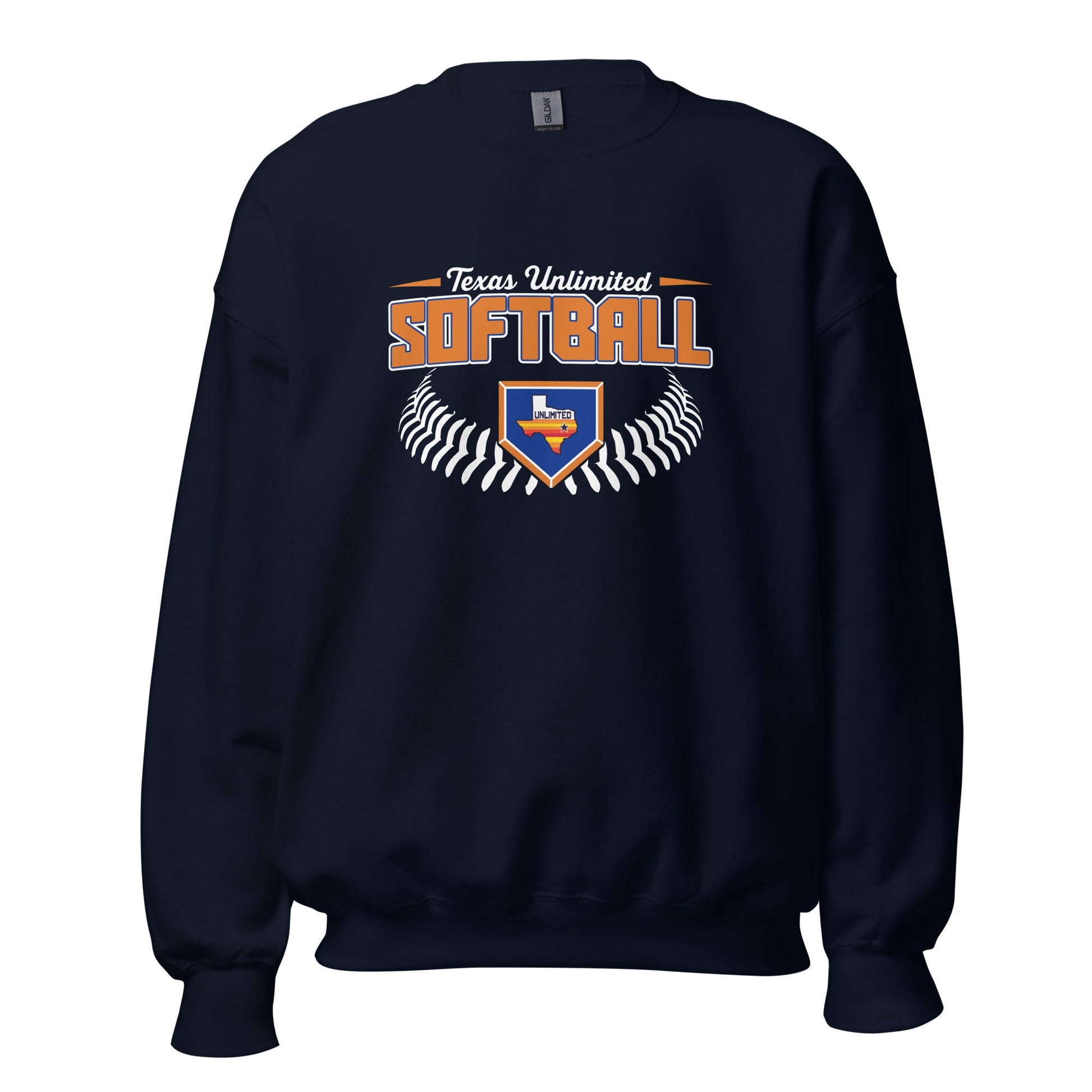 Classic | Sweatshirt | Texas Unlimited | Softball Logo