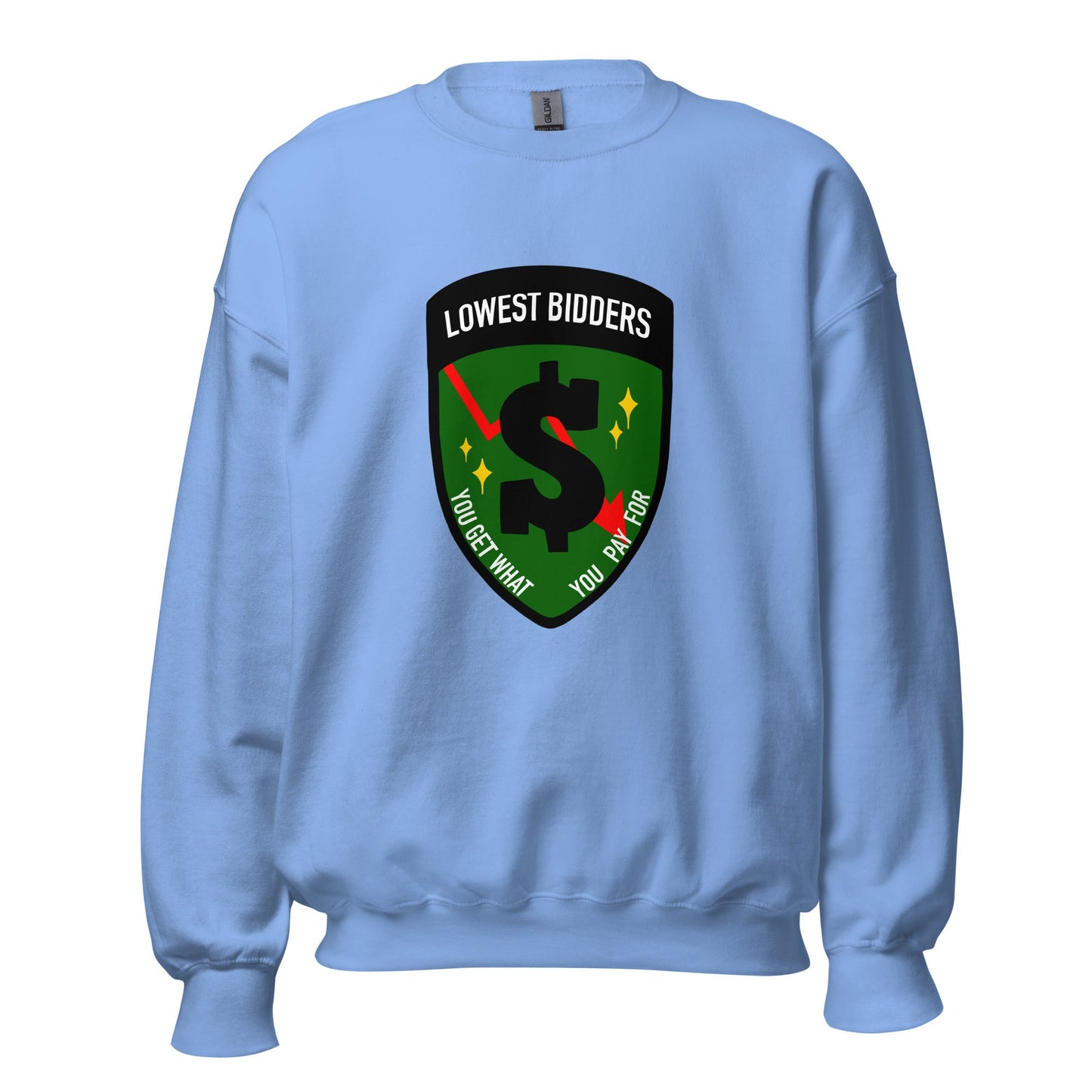 Classic | Sweatshirt | The Lowest Bidders | Emblem Logo