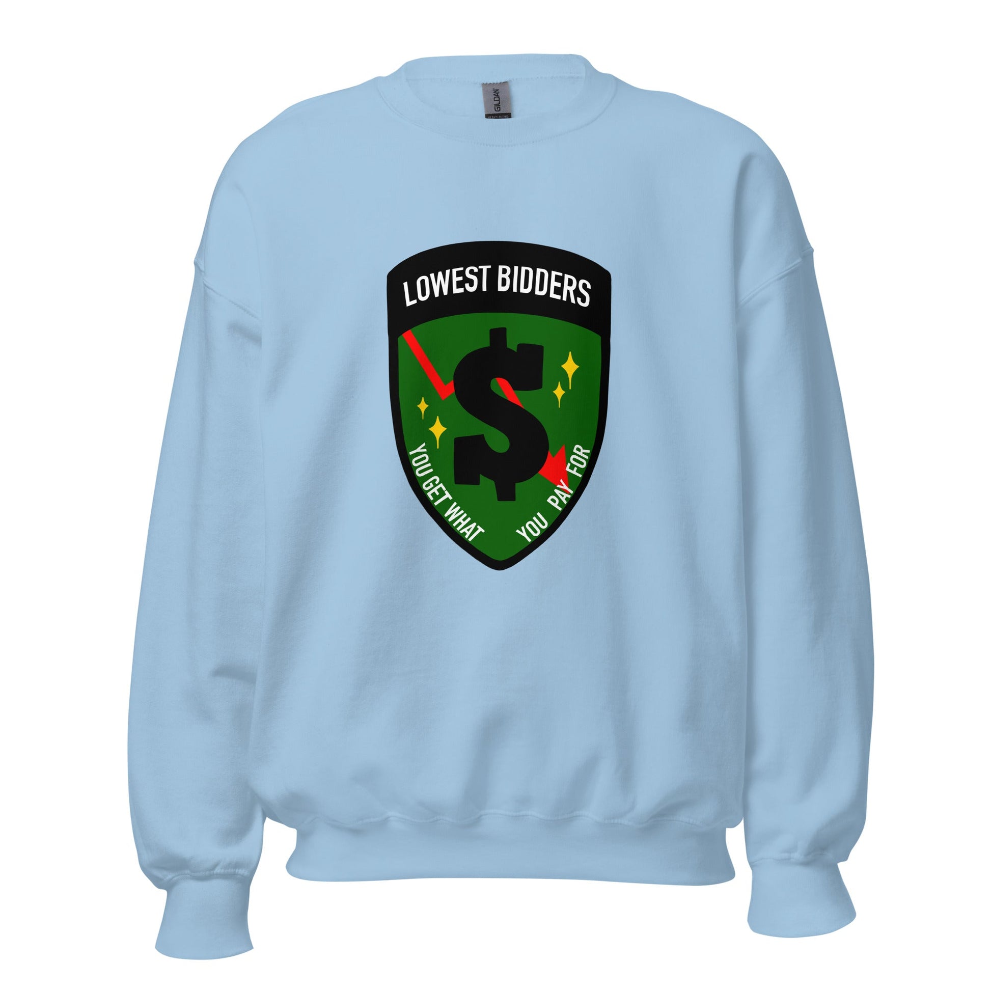 Classic | Sweatshirt | The Lowest Bidders | Emblem Logo