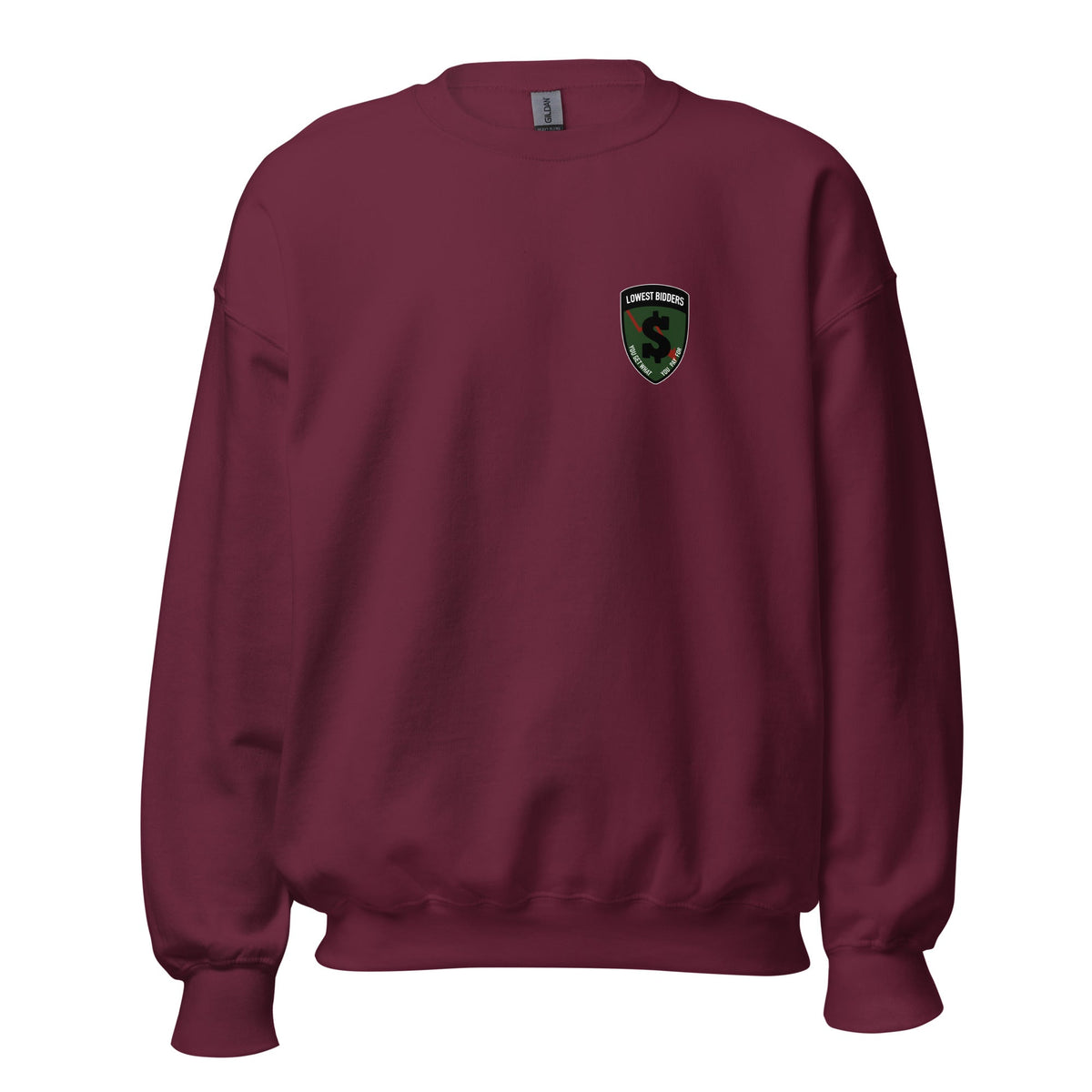 Classic | Sweatshirt | The Lowest Bidders | Shield Logo