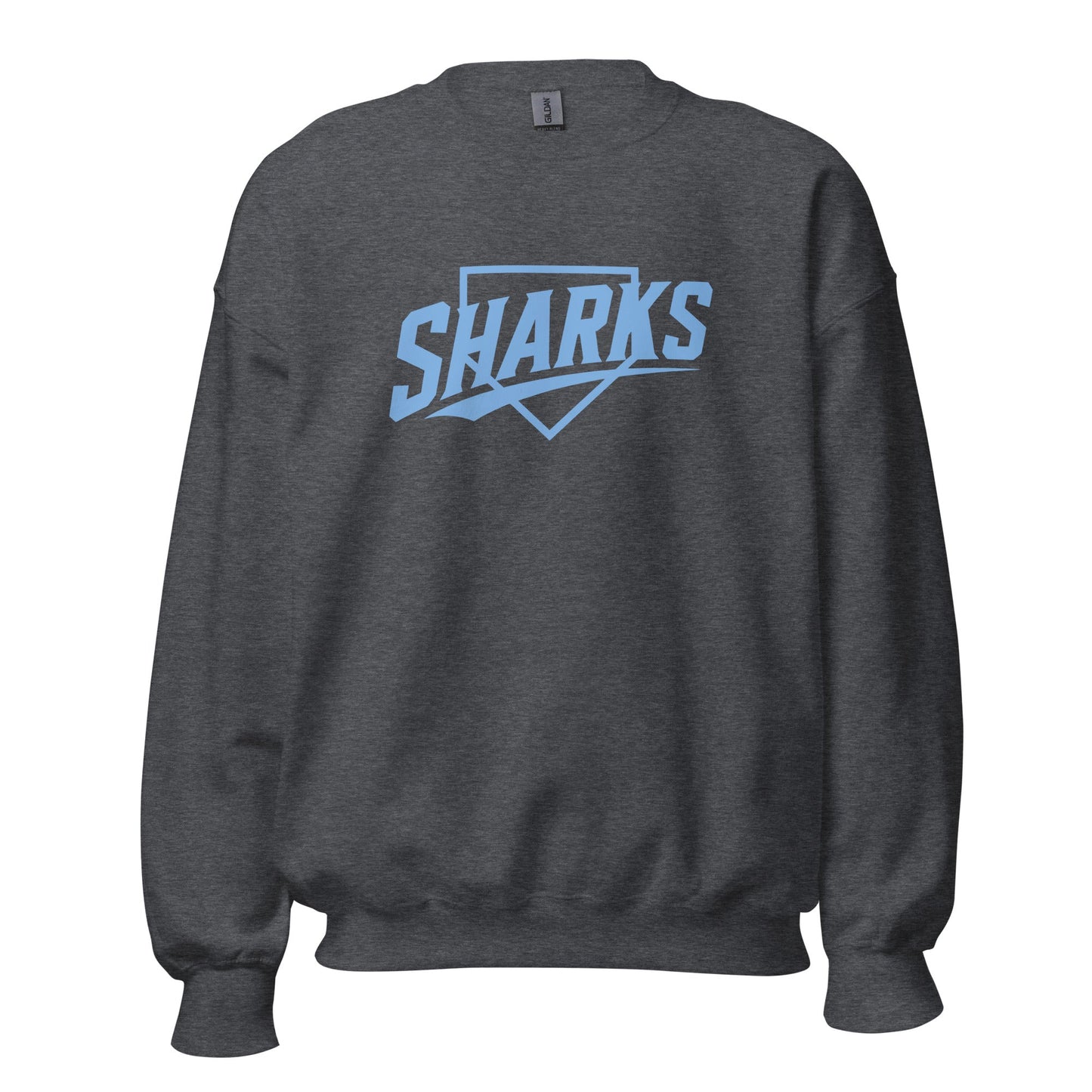 Classic | Sweatshirt | The Sharks Baseball Team | Crest Logo
