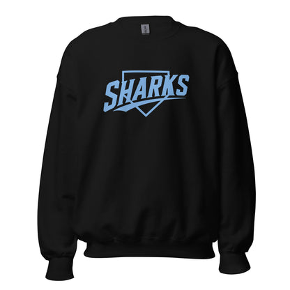 Classic | Sweatshirt | The Sharks Baseball Team | Crest Logo