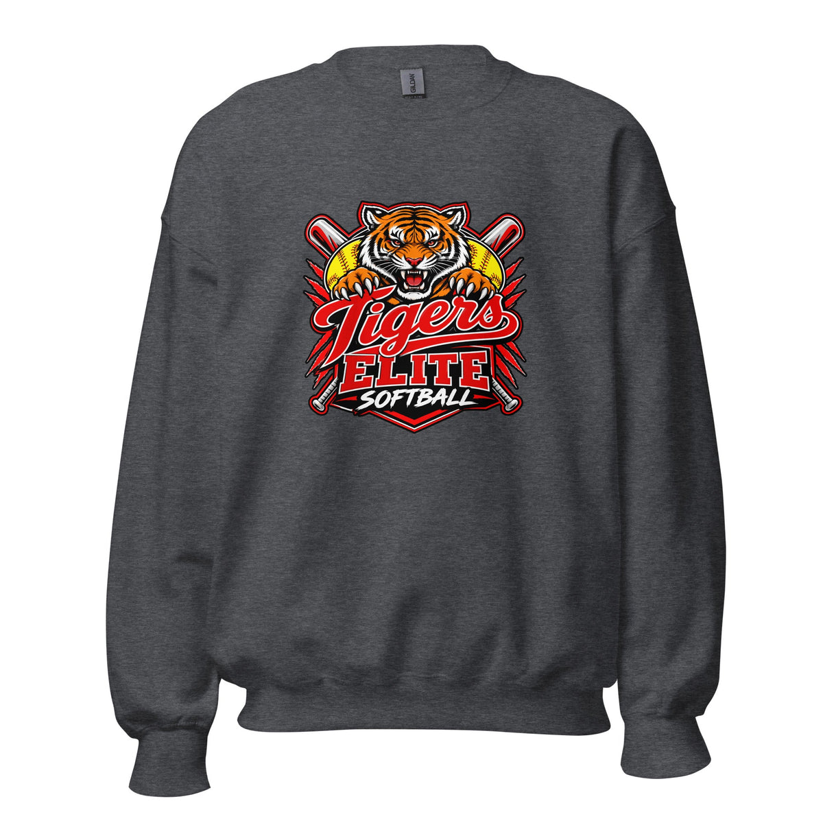 Classic | Sweatshirt | Tigers Elite Softball | Emblem Logo