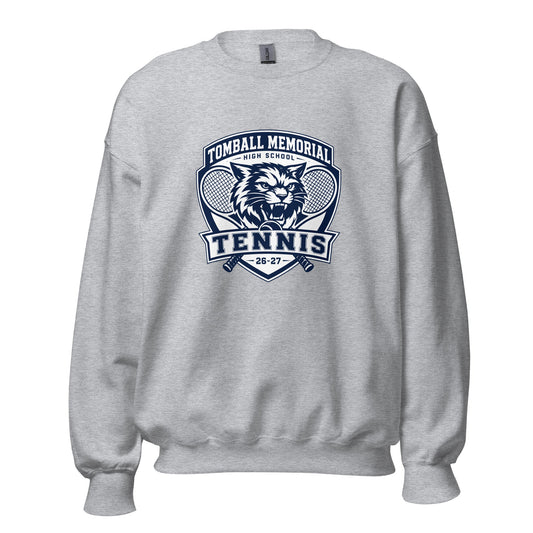Classic | Sweatshirt | TMHS Tennis | Shield Logo