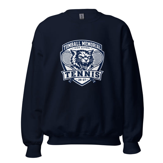 Classic | Sweatshirt | TMHS Tennis | Shield Logo