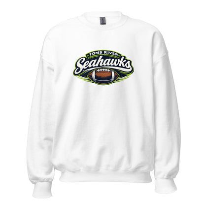 Classic | Sweatshirt | Toms River Seahawks | Football Emblem Logo