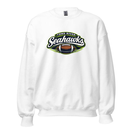 Classic | Sweatshirt | Toms River Seahawks | Football Emblem Logo