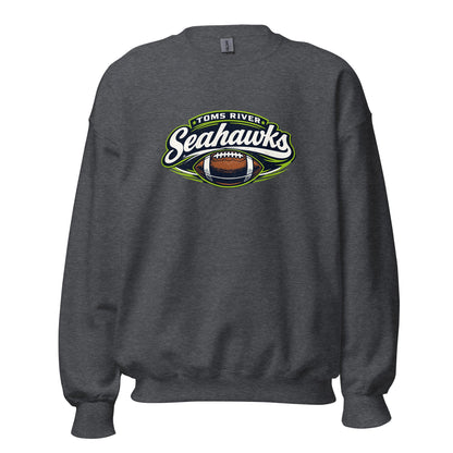 Classic | Sweatshirt | Toms River Seahawks | Football Emblem Logo