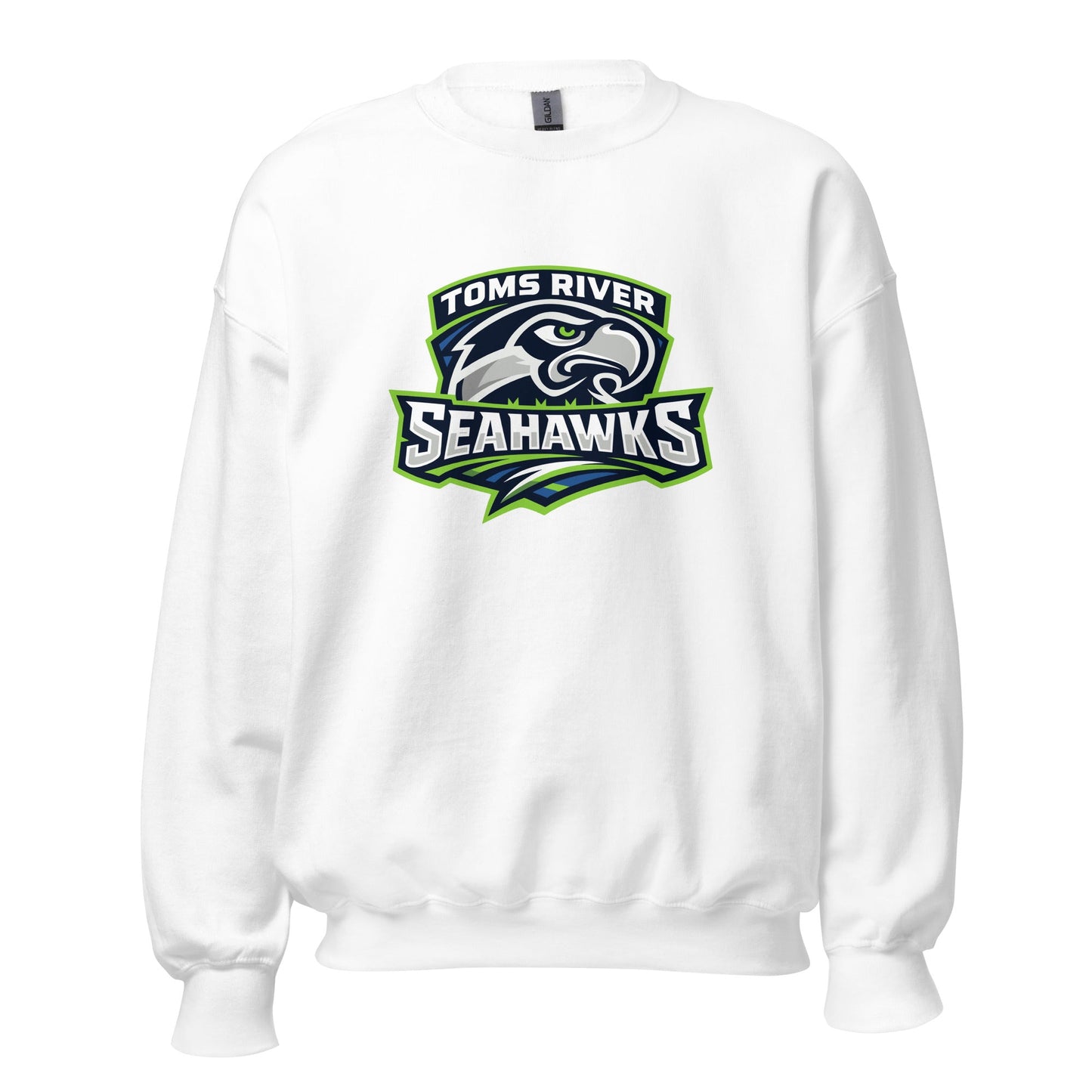Classic | Sweatshirt | Toms River Seahawks | Mascot Script Logo