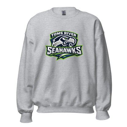 Classic | Sweatshirt | Toms River Seahawks | Mascot Script Logo