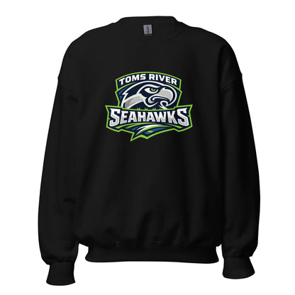 Classic | Sweatshirt | Toms River Seahawks | Mascot Script Logo