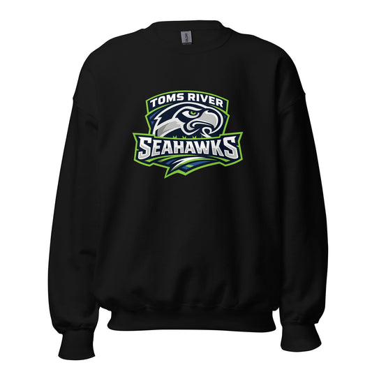Classic | Sweatshirt | Toms River Seahawks | Mascot Script Logo