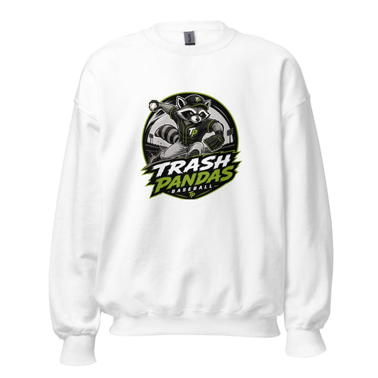 Classic | Sweatshirt | Trash Pandas Baseball Organization | Vanguard Logo