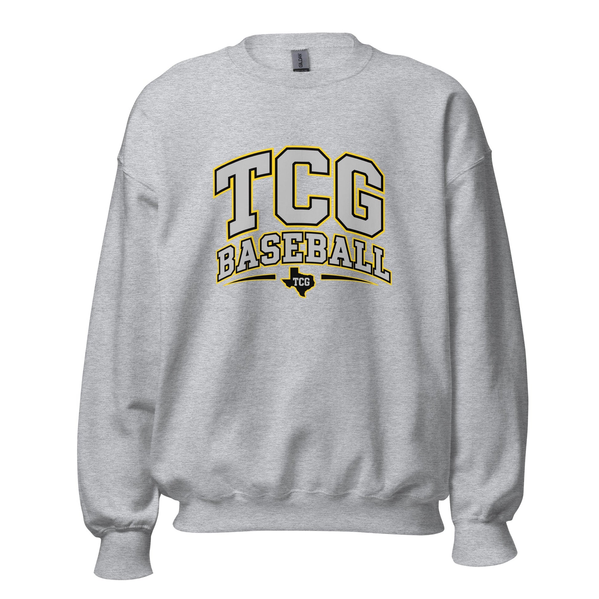 Classic | Sweatshirt | Tri-County Ghosts | TCG Crest Logo
