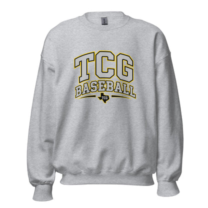 Classic | Sweatshirt | Tri-County Ghosts | TCG Crest Logo