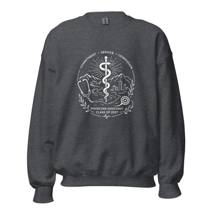 Classic | Sweatshirt | Trine PA program | Crest Logo
