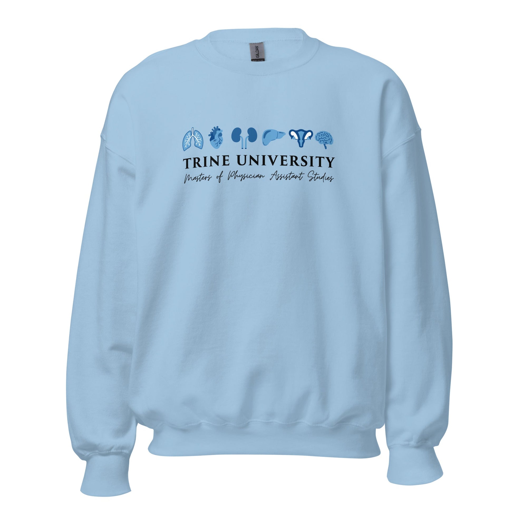Classic | Sweatshirt | Trine PA program | Modern Script Logo