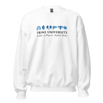 Classic | Sweatshirt | Trine PA program | Modern Script Logo