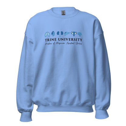 Classic | Sweatshirt | Trine PA program | Modern Script Logo
