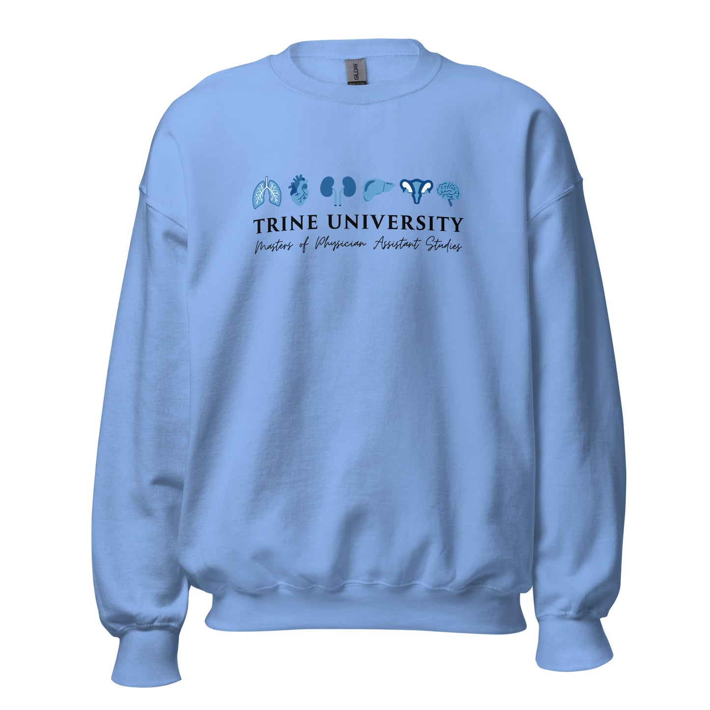Classic | Sweatshirt | Trine PA program | Modern Script Logo
