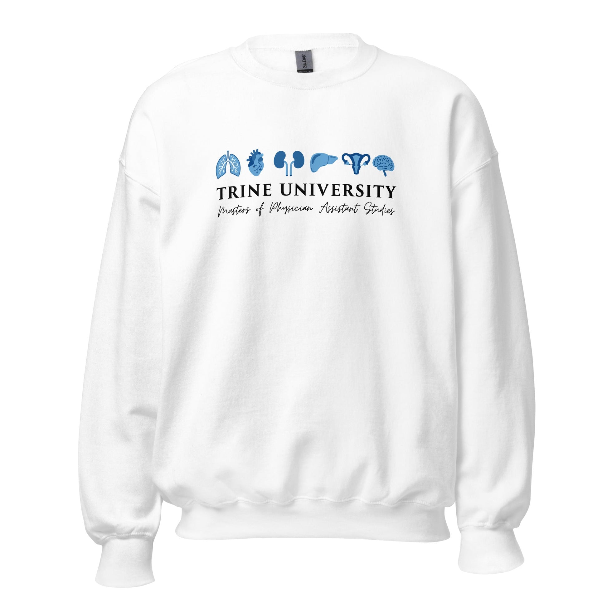 Classic | Sweatshirt | Trine PA program | Modern Script Logo