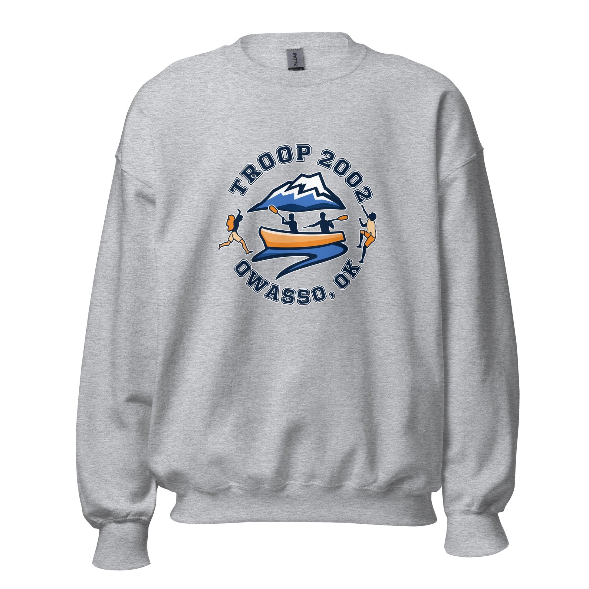 Classic | Sweatshirt | Troop 2002 | Trailblazer Crest Logo