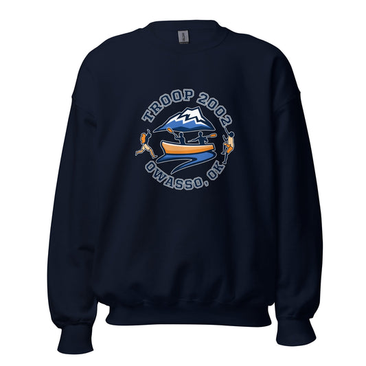 Classic | Sweatshirt | Troop 2002 | Trailblazer Crest Logo