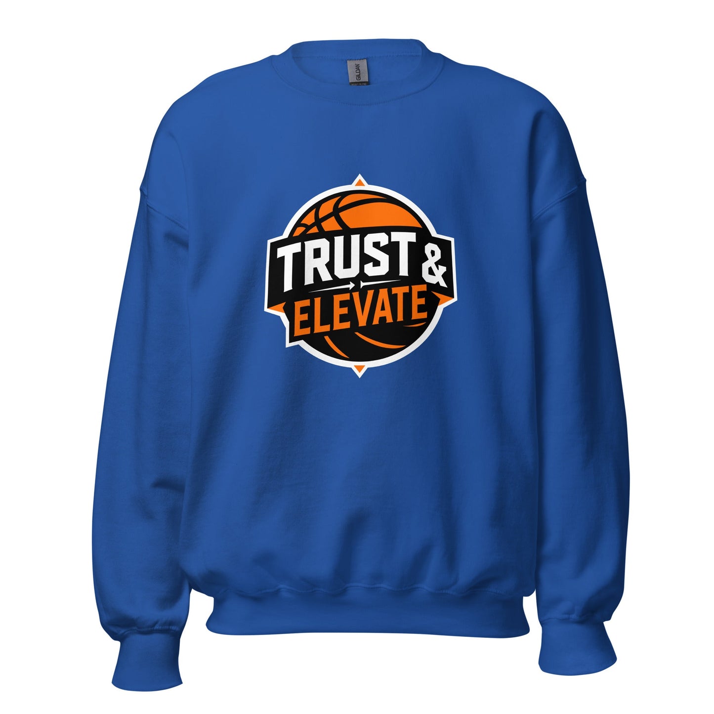 Classic | Sweatshirt | Trust & Elevate | Athletic Logo
