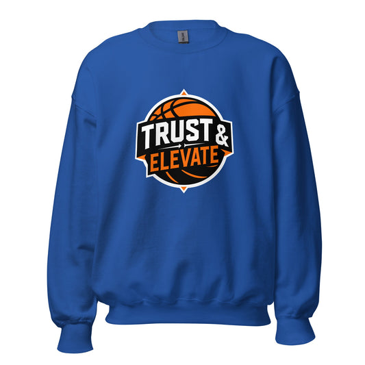 Classic | Sweatshirt | Trust & Elevate | Athletic Logo