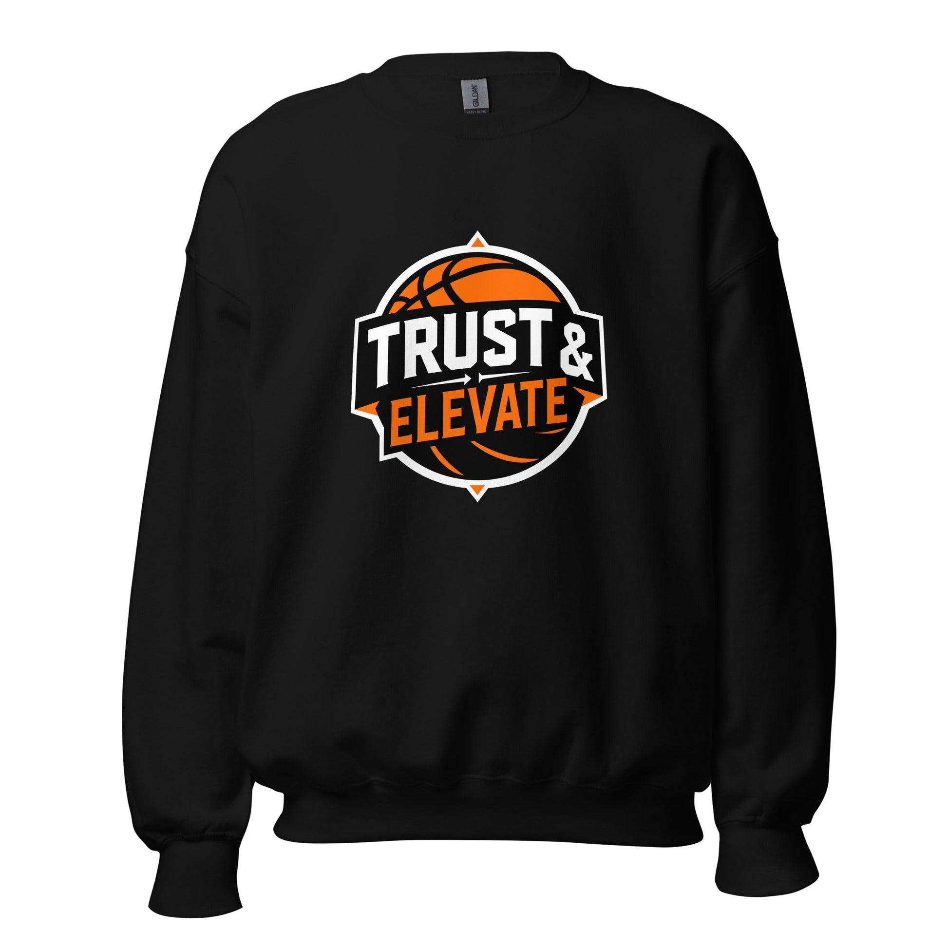 Classic | Sweatshirt | Trust & Elevate | Athletic Logo
