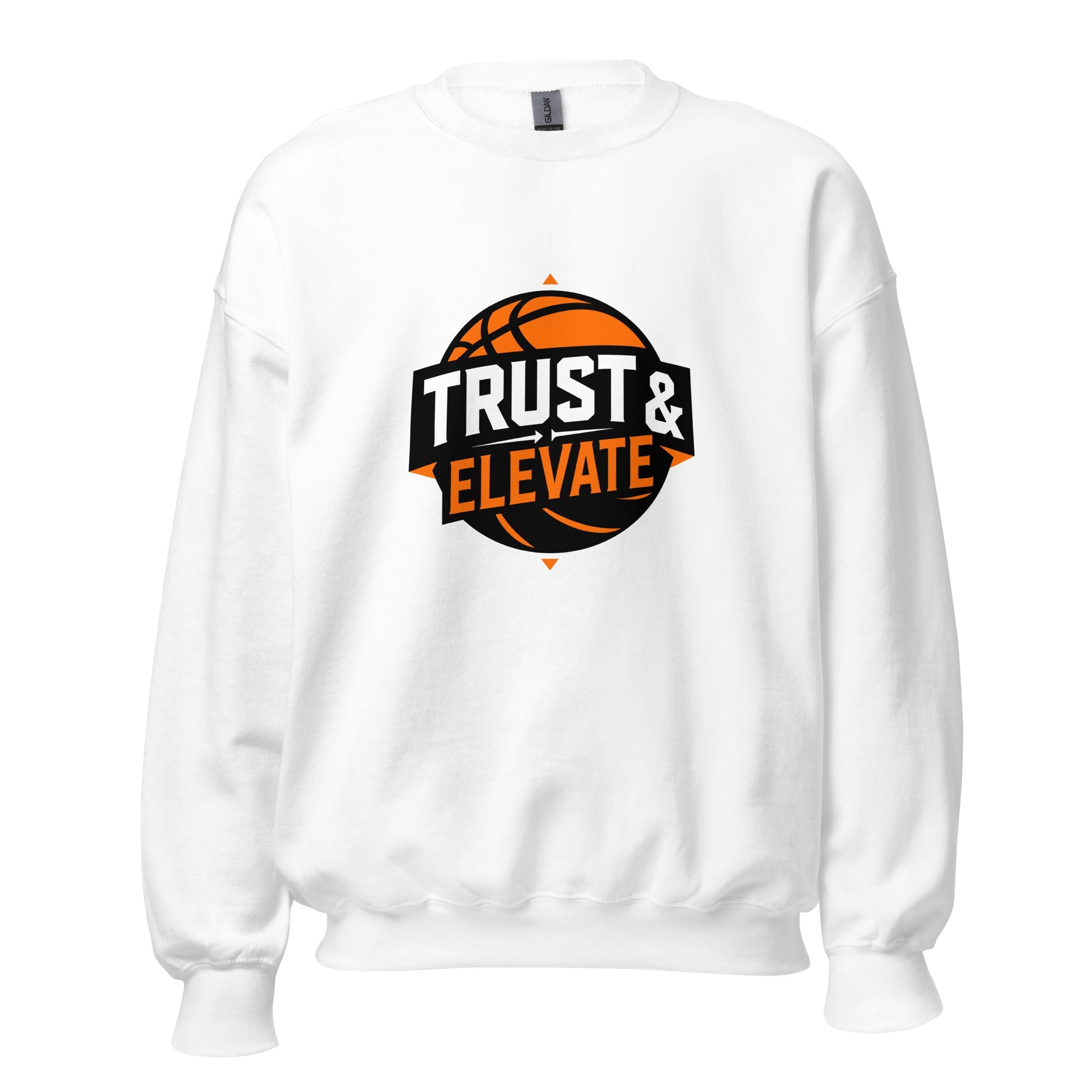 Classic | Sweatshirt | Trust & Elevate | Athletic Logo