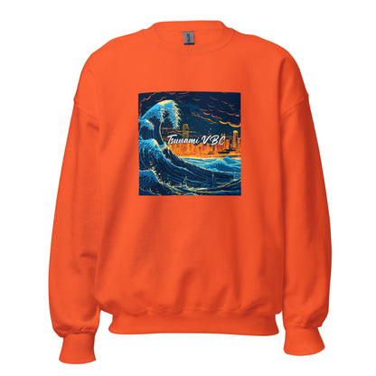 Classic | Sweatshirt | Tsunami Volleyball Club | Glow Tide Athletics Logo