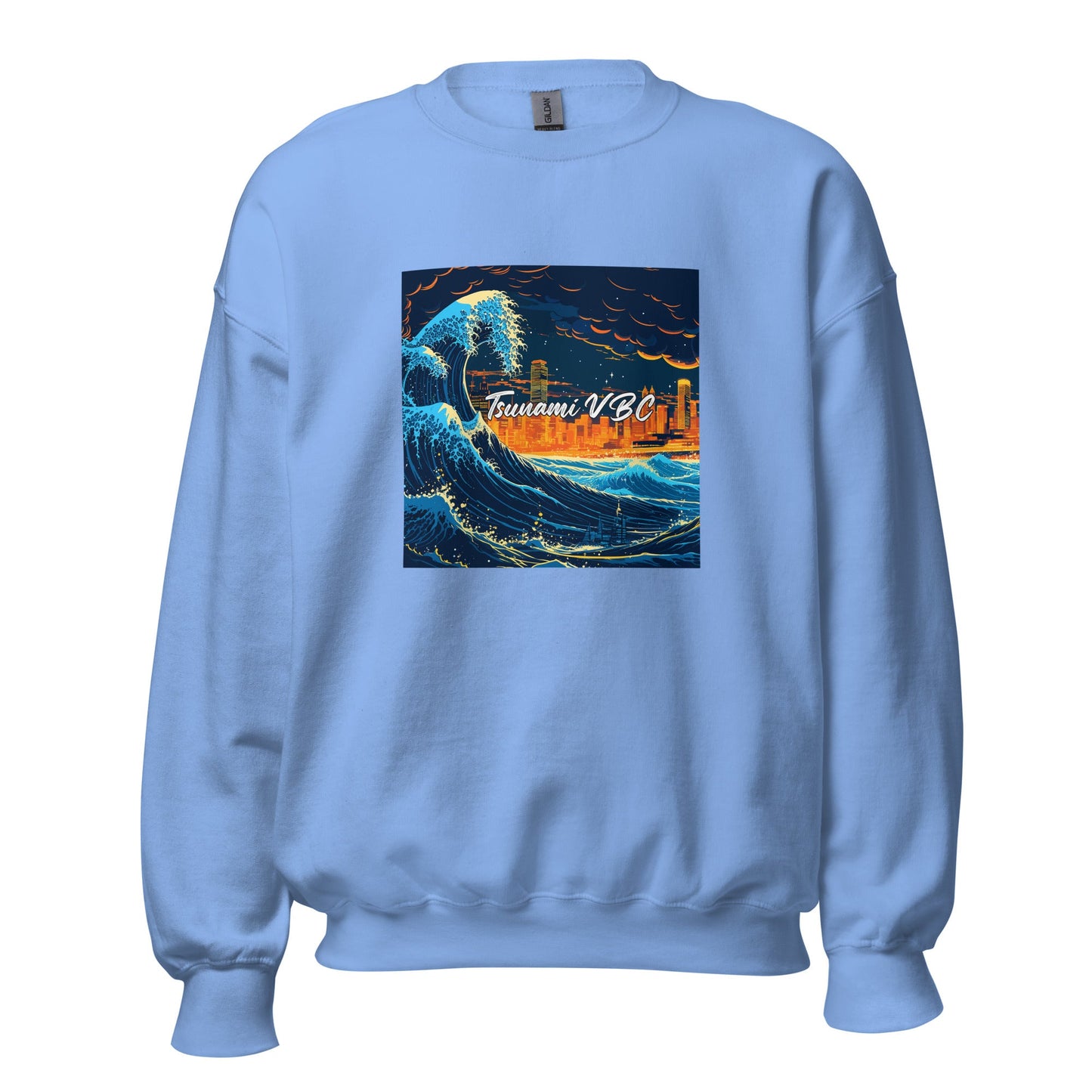 Classic | Sweatshirt | Tsunami Volleyball Club | Glow Tide Athletics Logo