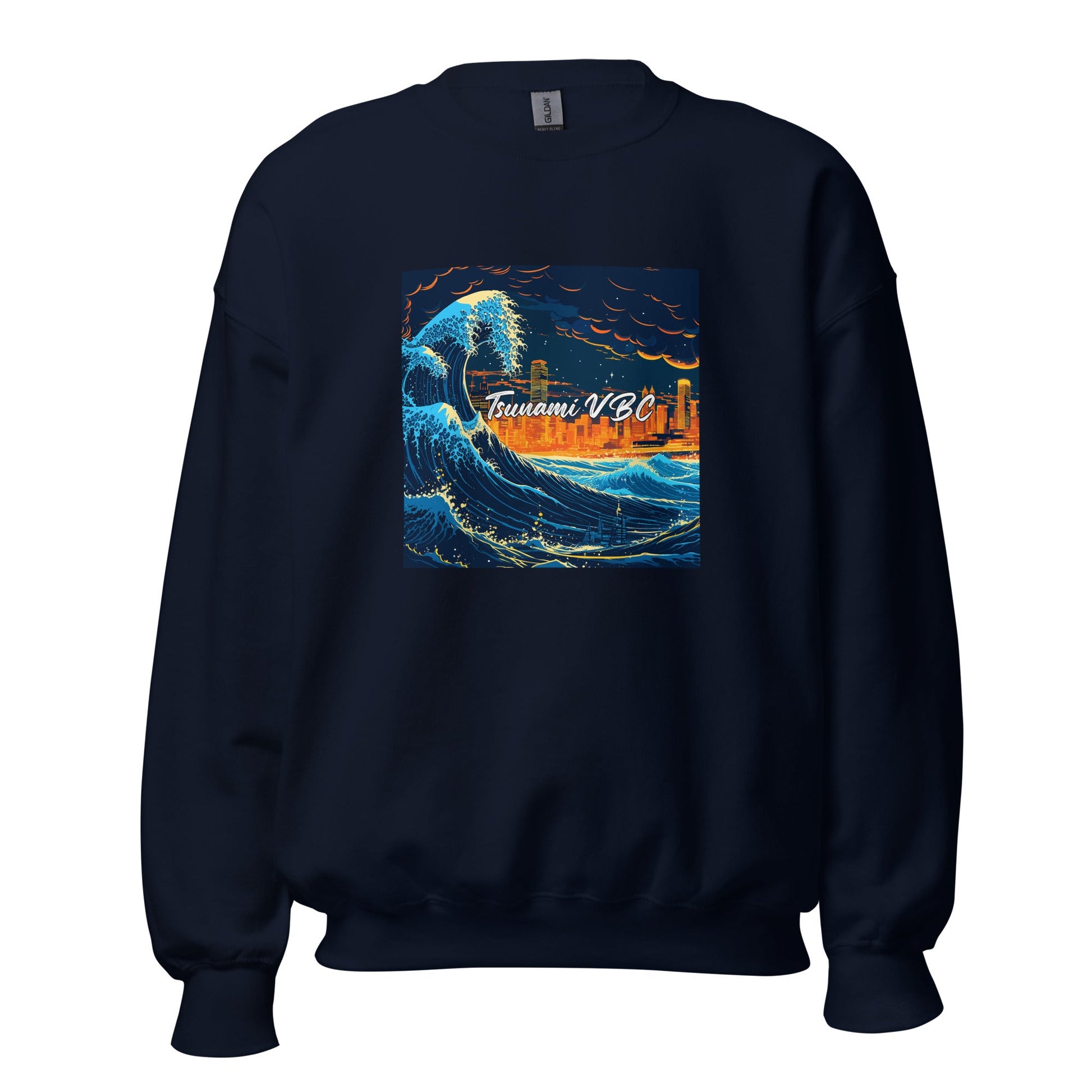 Classic | Sweatshirt | Tsunami Volleyball Club | Glow Tide Athletics Logo