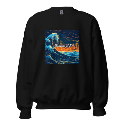 Classic | Sweatshirt | Tsunami Volleyball Club | Glow Tide Athletics Logo