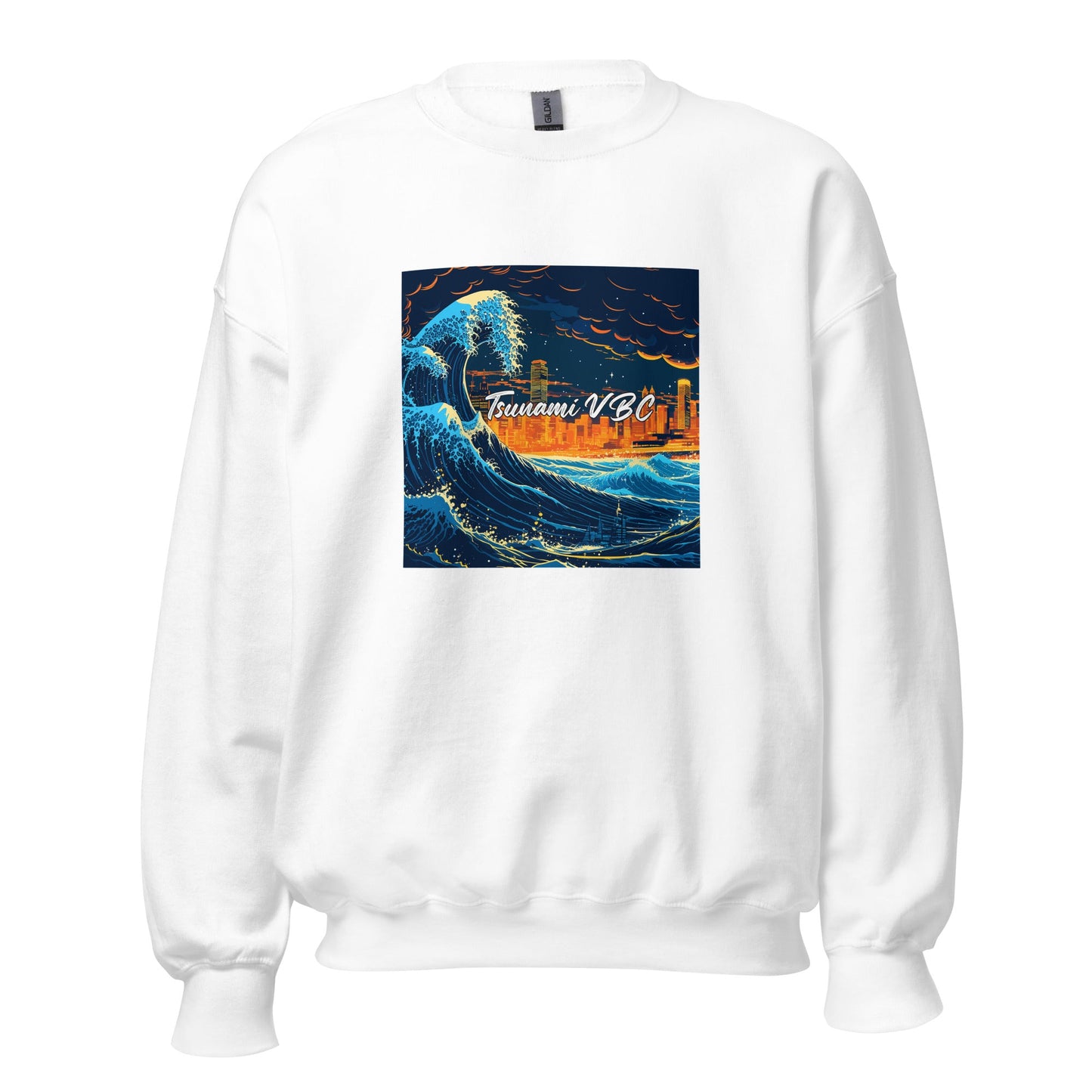 Classic | Sweatshirt | Tsunami Volleyball Club | Glow Tide Athletics Logo