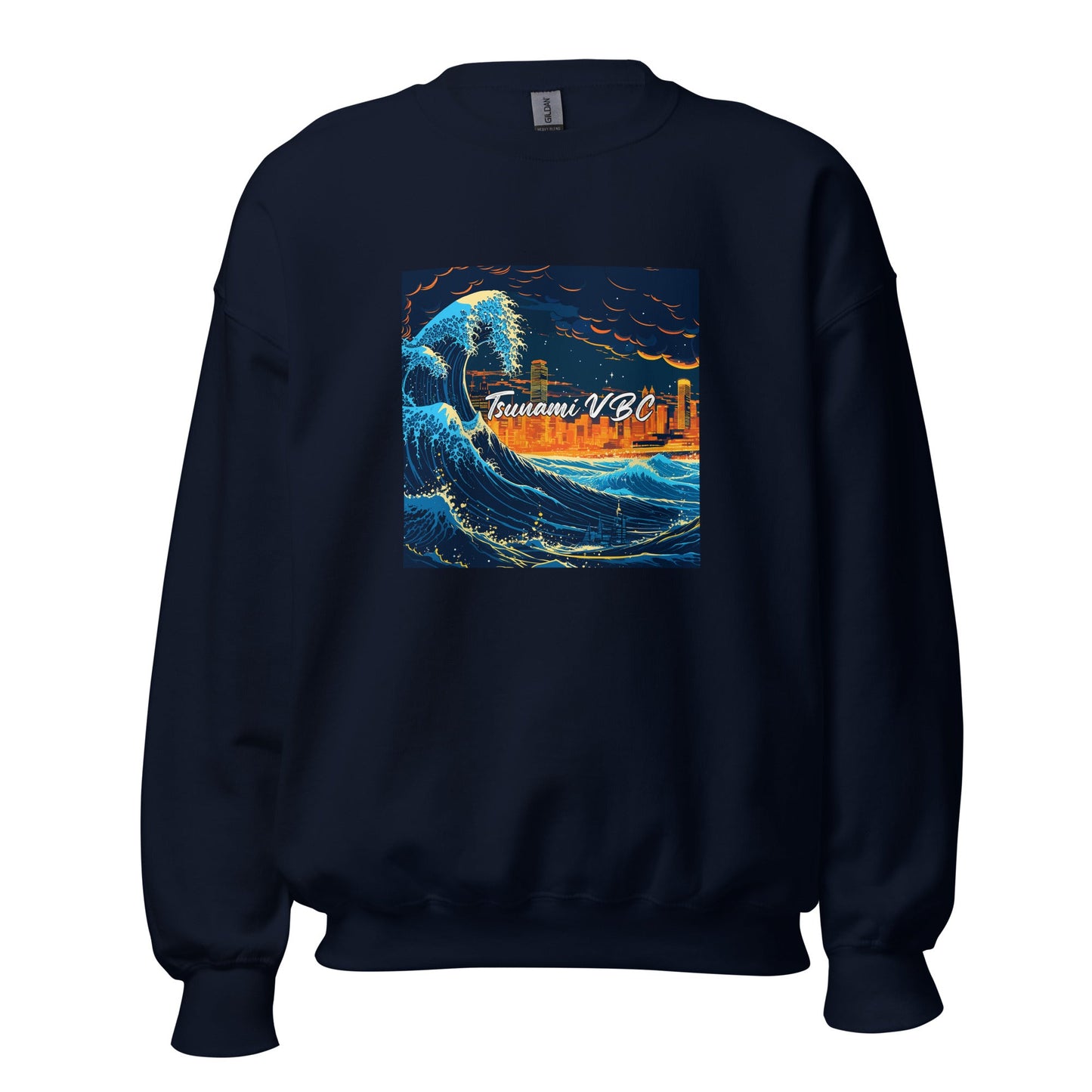 Classic | Sweatshirt | Tsunami Volleyball Club | Glow Tide Athletics Logo
