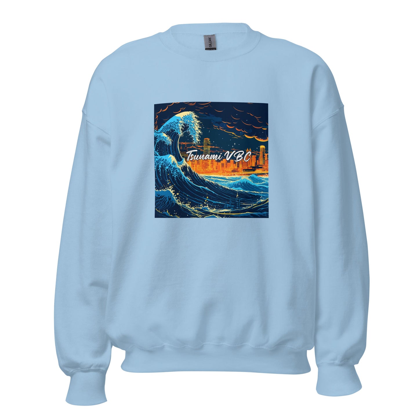 Classic | Sweatshirt | Tsunami Volleyball Club | Glow Tide Athletics Logo