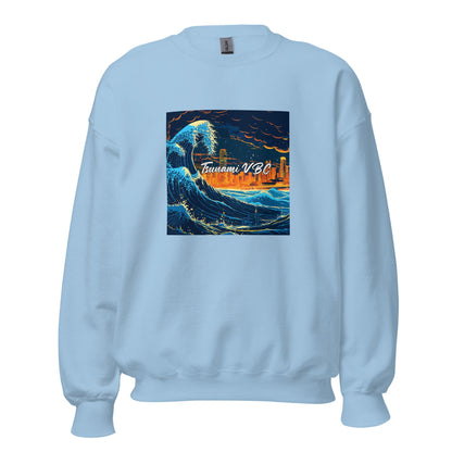 Classic | Sweatshirt | Tsunami Volleyball Club | Glow Tide Athletics Logo